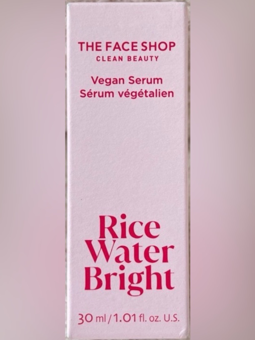 Rice Water Bright Vegan Serum — Pink Brightening Serum